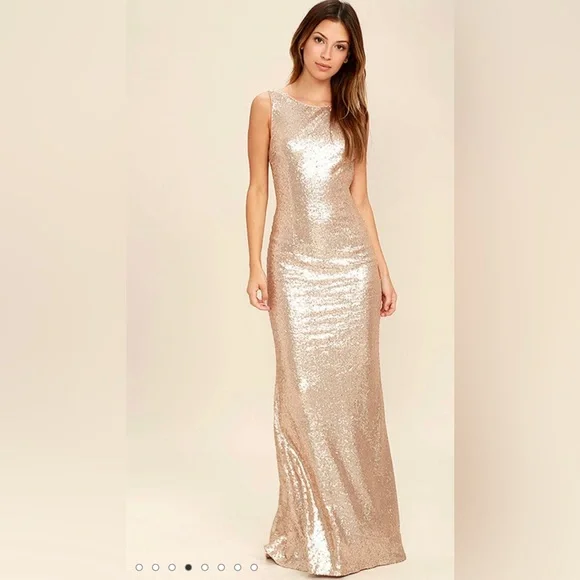 sachin and babi light blue dress Lulus | Dresses | Lulus Slink And Wink Rose Gold Sequin Maxi Low Cowl Back Homecoming  Prom Dress